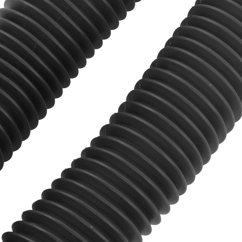 Aramox Front Fork Cover, Pair Motorcycle Front Fork Shock Boots Dust Cover Rubber RM125 DR250 DRZ400 400(Black) - Image 4